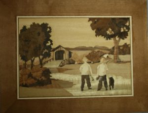 Figure 17 - Finished Marquetry picture