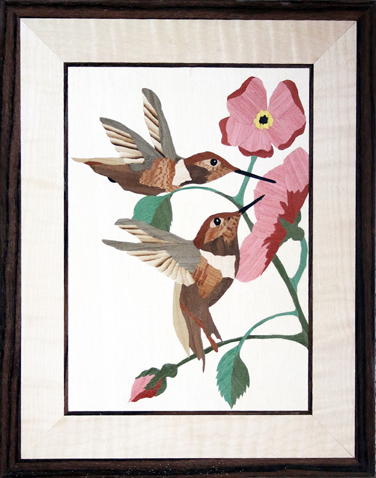 AM019-Hummingbird-and-Rose-11-x14